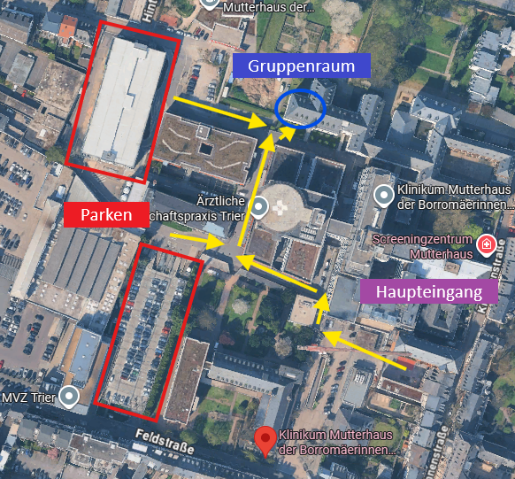 Gruppenabend im Noviziatgebäude